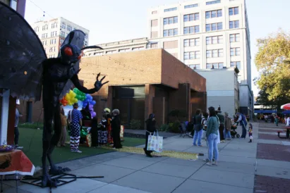 Market Plaza turns a bit scary for the Halloween season